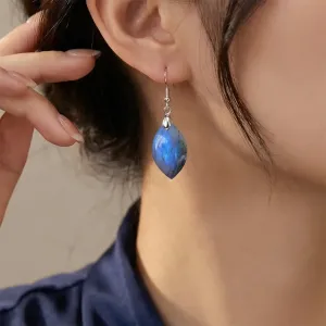 Boucles d’Oreilles Labradorite – Pierre de Protection