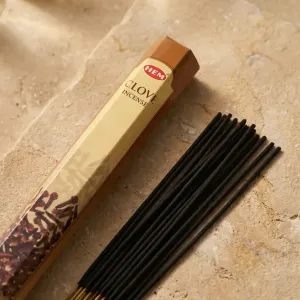 Encens Clou de Girofle HEM 20 g – Bâtons d’Encens Purification