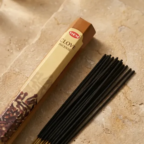 Encens Clou de Girofle HEM 20 g – Bâtons d’Encens Purification