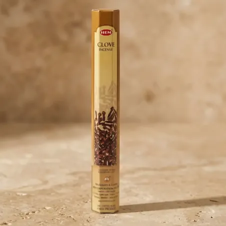 Encens Clou de Girofle HEM 20 g – Bâtons d’Encens Purification