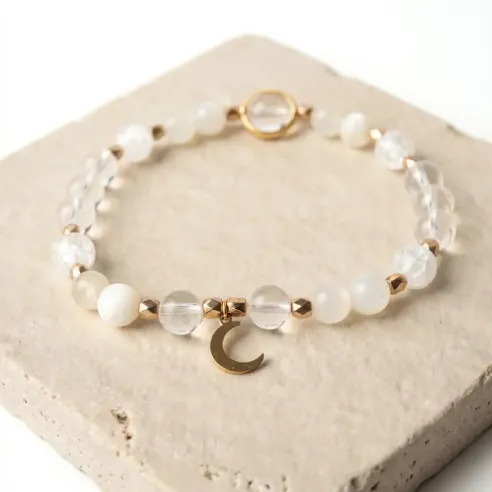 Bracelet Alba – Intuition & Lumière intérieure