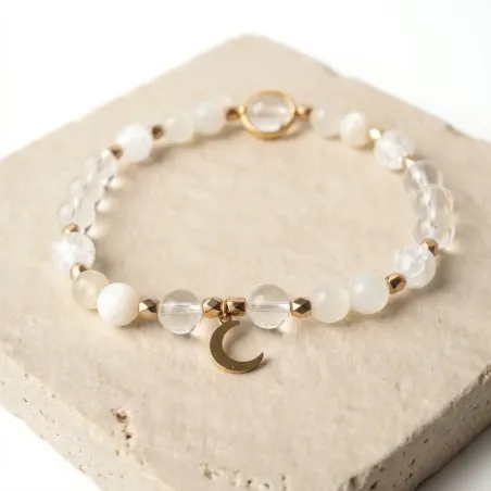 Bracelet Alba – Intuition & Lumière intérieure