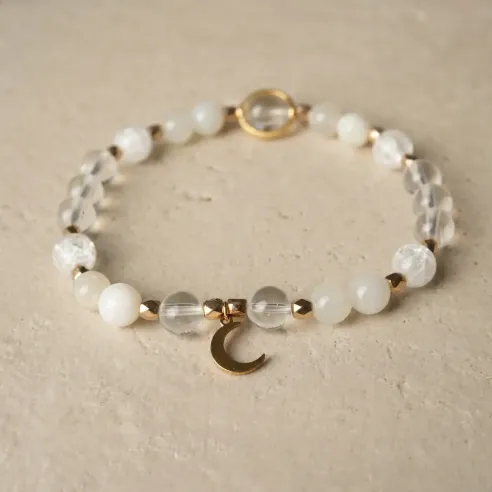 Bracelet Alba – Intuition & Lumière intérieure