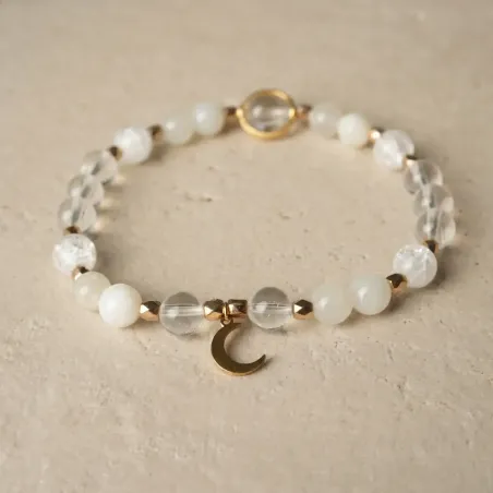 Bracelet Alba – Intuition & Lumière intérieure