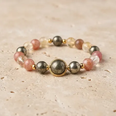 Bracelet Eldora – Rayonnement & Abondance solaire