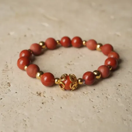 Bracelet Vespera – Feu sacré & Ancrage vital