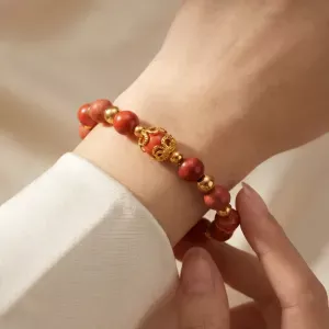 Bracelet Vespera – Feu sacré & Ancrage vital