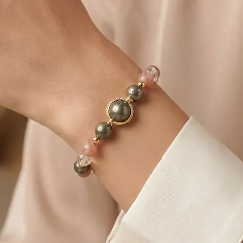 Bracelet Eldora – Rayonnement & Abondance solaire