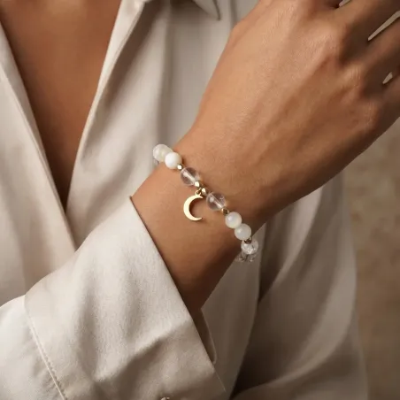 Bracelet Alba – Intuition & Lumière intérieure