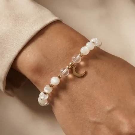Bracelet Alba – Intuition & Lumière intérieure