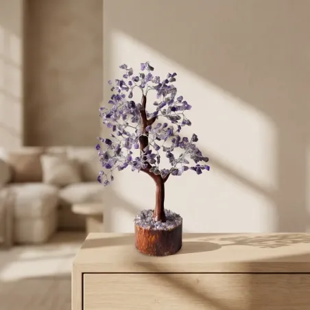 Arbre du Bonheur Améthyste – Paix & Élévation Spirituelle