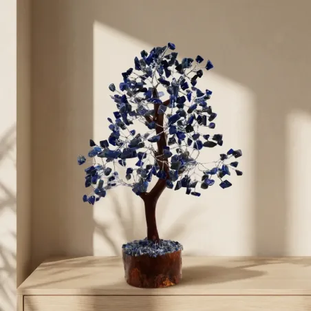 Arbre du bonheur Lapis Lazuli – Intuition & Expression