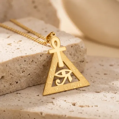 Collier Œil d’Horus – Protection & Sagesse Ancestrale