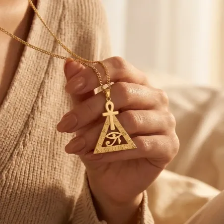 Collier Œil d’Horus – Protection & Sagesse Ancestrale
