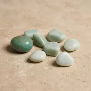 Pierre roulée Amazonite – Apaisement et Expression