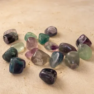 Pierre roulée en Fluorite - Équilibre et protection