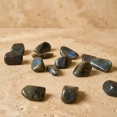 Pierre roulée en labradorite – Protection & clarté