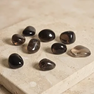 Pierre roulée Quartz Fumé – Ancrage & Clarté intérieure