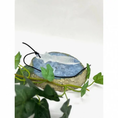 Pendule Thot Cristal de Roche – divination et clarté intuitive