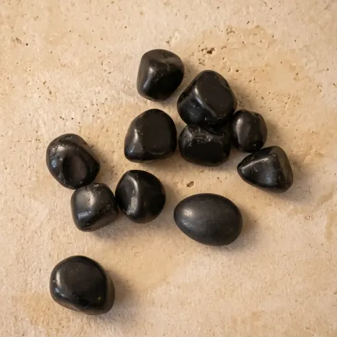 Pierres Roulées de Shungite – Pierre de Protection Naturelle