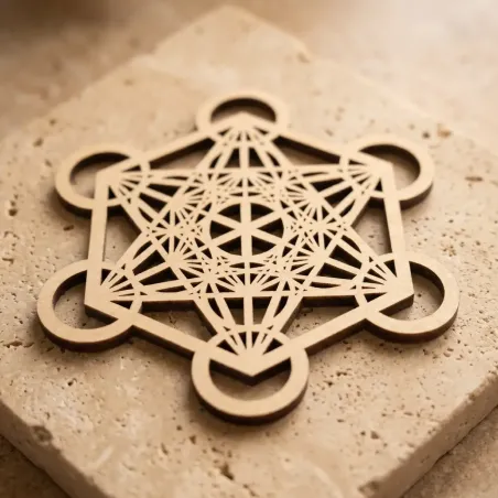 Plaque de rechargement Métatron – Géométrie sacrée