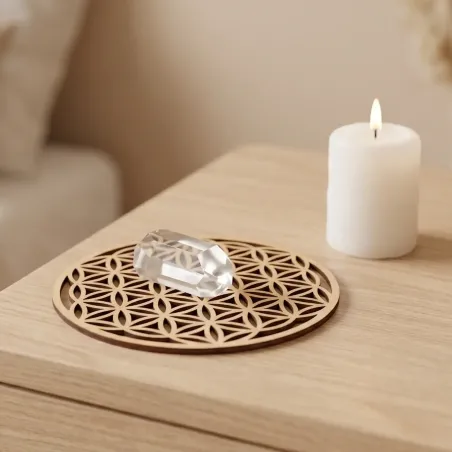 Plaque de rechargement Fleur de vie – Énergie sacrée