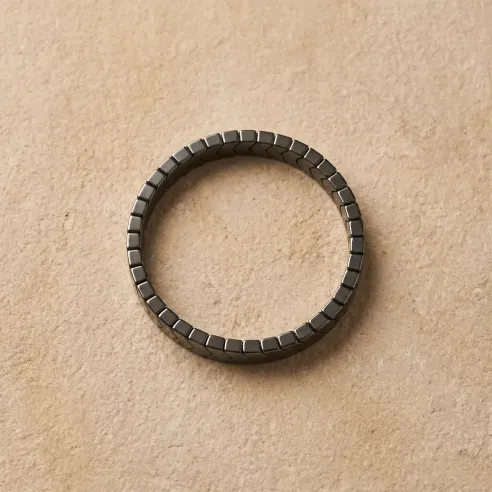 Bracelet Hématite en Flèche Homme – Force & Ancrage