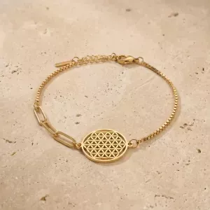 Bracelet Fleur de Vie – Équilibre & Vibration sacrée