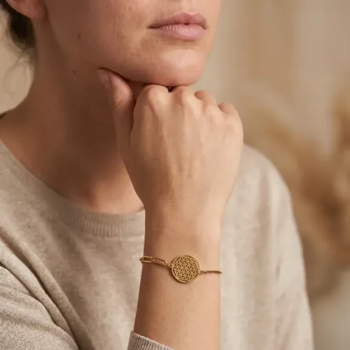 Bracelet Fleur de Vie – Équilibre & Vibration sacrée