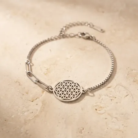 Bracelet Fleur de Vie – Équilibre & Vibration sacrée