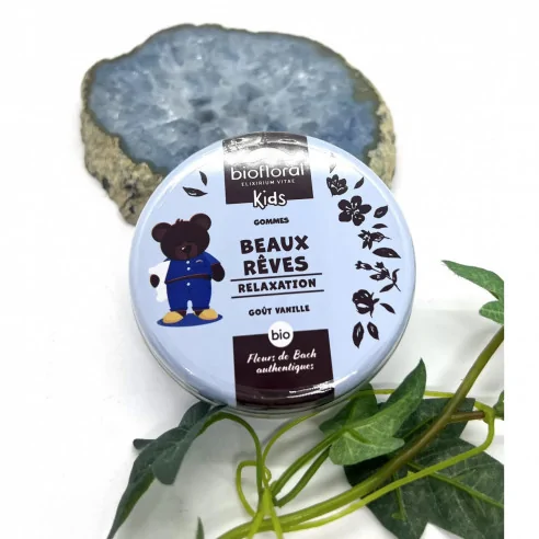 Gommes Beaux Rêves Enfants Biofloral – sommeil paisible bio