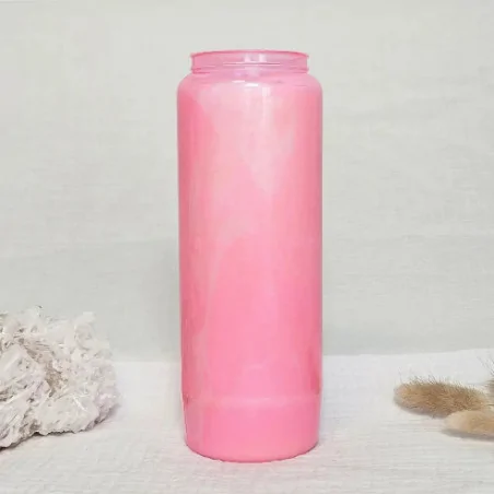 Neuvaine rose – Bougie d’amour, pardon & guérison