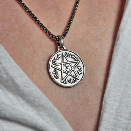Pendentif Sceau Salomon – talisman spirituel & protection