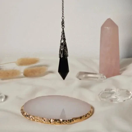 Pendule Obsidienne Noire Witch – Intuition et Protection Spirituelle