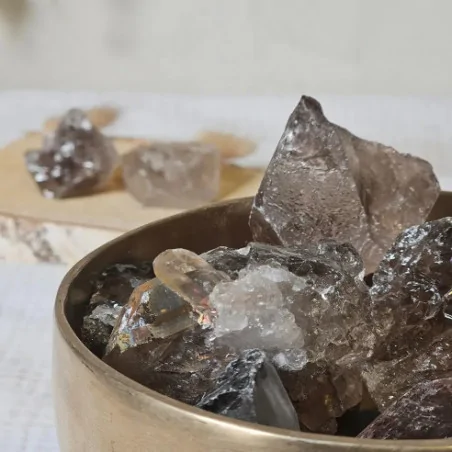 Pierre Brute Quartz Fumé – Ancrage-purification énergétique