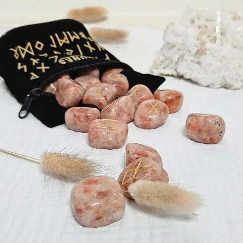 Runes Pierre de Soleil – Divination & Force Ancestrale