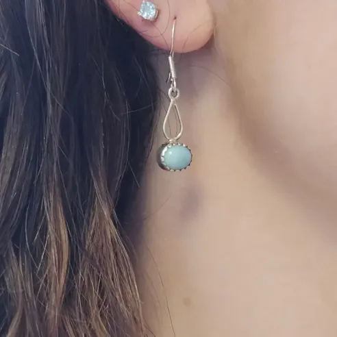 Parure Sirène Larimar & Argent| Atelier des Sens