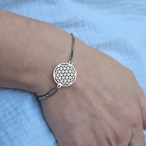 Bracelet Fleur de Vie – Équilibre & Vibration sacrée