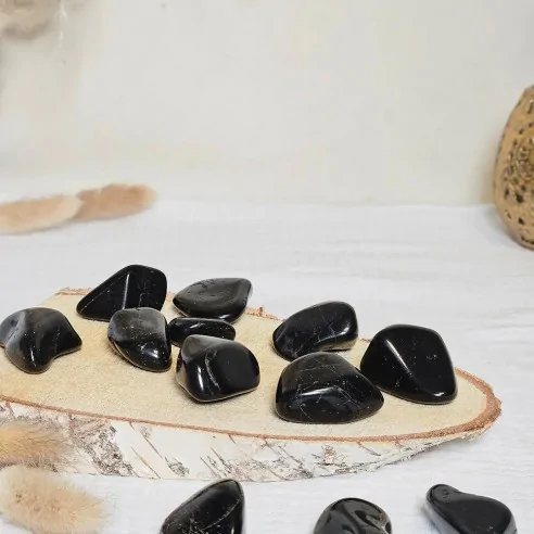 Pierre roulée tourmaline noire roulée – Protection & ancrage