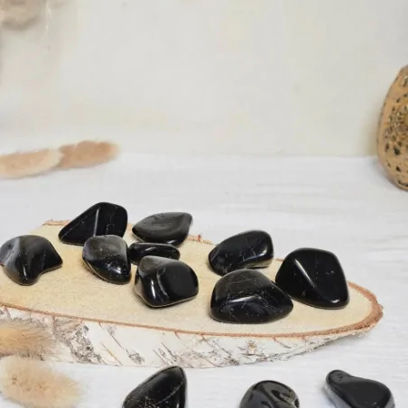 Pierre roulée tourmaline noire roulée – Protection & ancrage