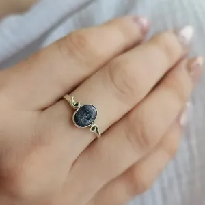 Bague Saphir Angel – Argent - Sagesse et élévation