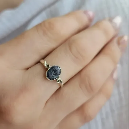 Bague Saphir Angel – Argent - Sagesse et élévation