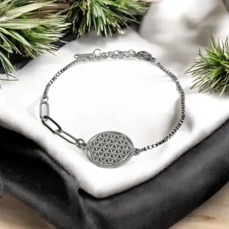 Bracelet Fleur de Vie – Équilibre & Vibration sacrée