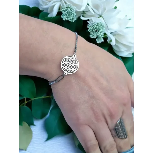 Bracelet Fleur de Vie – Équilibre & Vibration sacrée