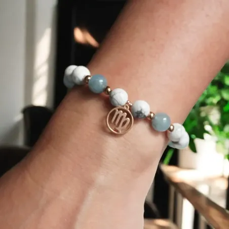 Bracelet Balance kunzite – douceur & équilibre du cœur