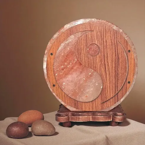 Lampe de Sel Yin et Yang – Équilibre et Purification