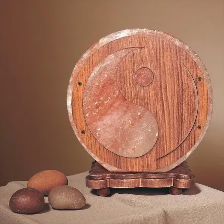 Lampe de Sel Yin et Yang – Équilibre et Purification