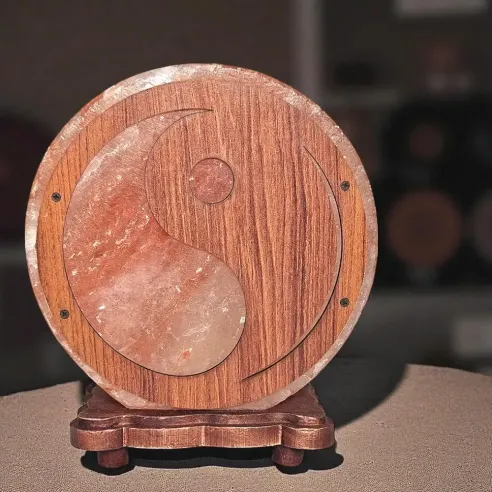 Lampe de Sel Yin et Yang – Équilibre et Purification