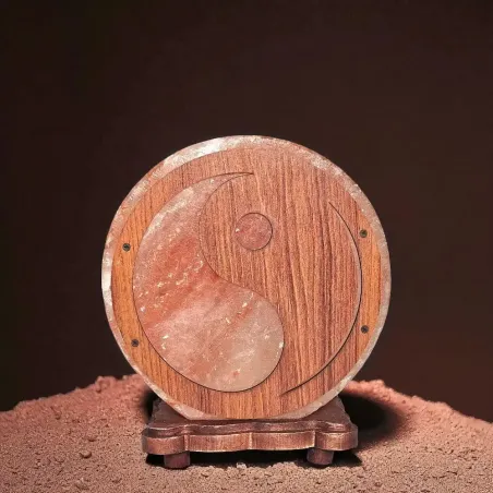 Lampe de Sel Yin et Yang – Équilibre et Purification