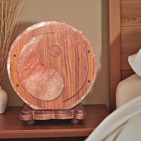 Lampe de Sel Yin et Yang – Équilibre et Purification